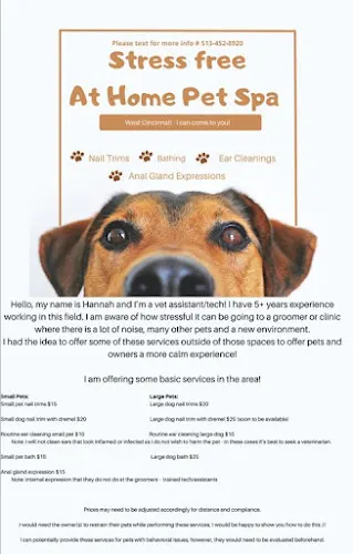 Hannah's Stress Free at Home Pet Spa - Image 1