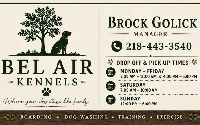 Bel Air Kennels in Glyndon, MN