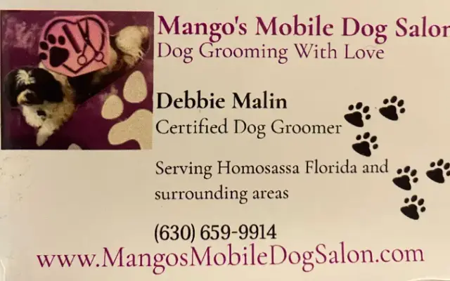 Mango's Mobile Dog Salon in Homosassa, FL