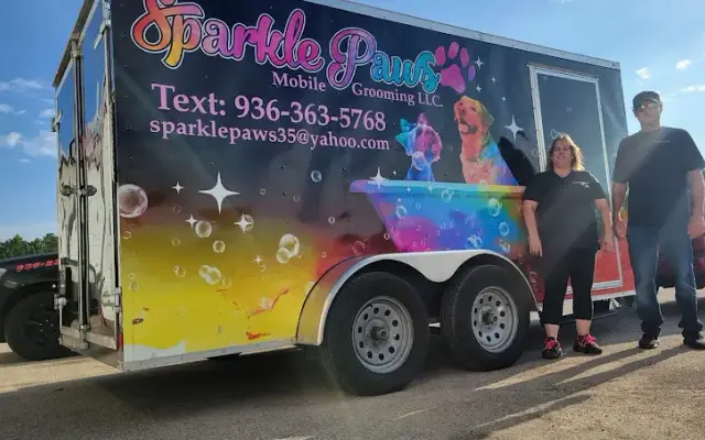 Sparkle paws mobile grooming LLC in Porter, TX