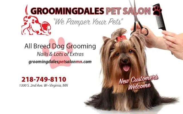 Groomingdales Pet Salon in Virginia, MN