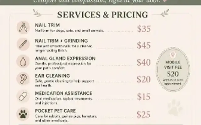Meghan's cozy critter care LLC in Saxton, PA