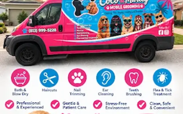 Coco and Marley Mobile Pet Grooming in Riverview, FL