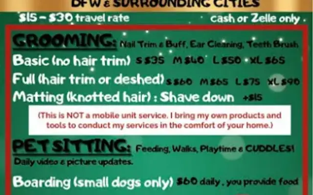 TBone's Pet Services+ LLC in Irving, TX