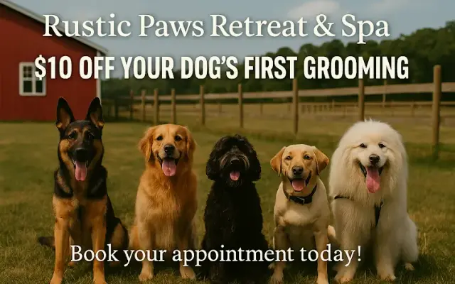 Rustic Paws Retreat & Spa in Caledonia, NY