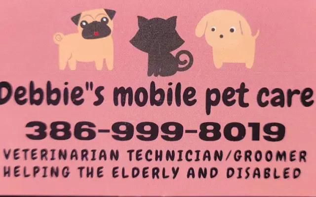 Debbie's mobile pet care in Ormond Beach, FL