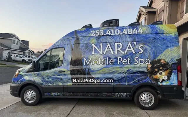 Nara’s mobile pet spa in Battle Ground, WA
