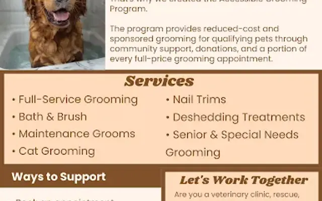 Open Arms Pet Grooming in Pierz, MN
