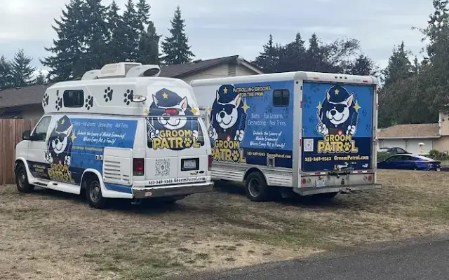 Groom Patrol mobile pet grooming in Bonney Lake, WA