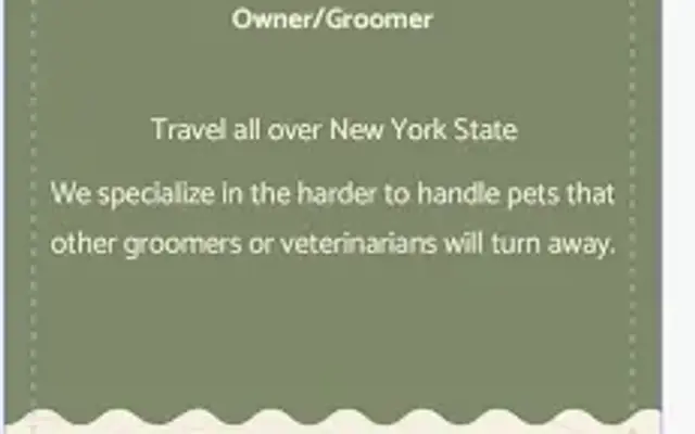 Tughill Pet Grooming in Taberg, NY
