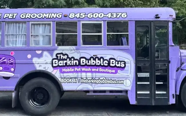 The Barkin Bubble Bus in Carmel Hamlet, NY