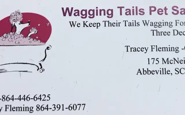 Wagging Tails Pet Salon in Abbeville, SC