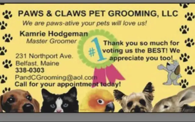 Paws & Claws Nail Spa in Belfast, ME