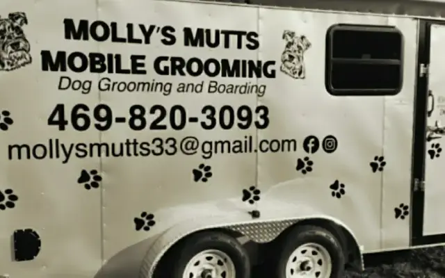Mollys Mutt's Mobile Dog Grooming and Boarding in Midlothian, TX