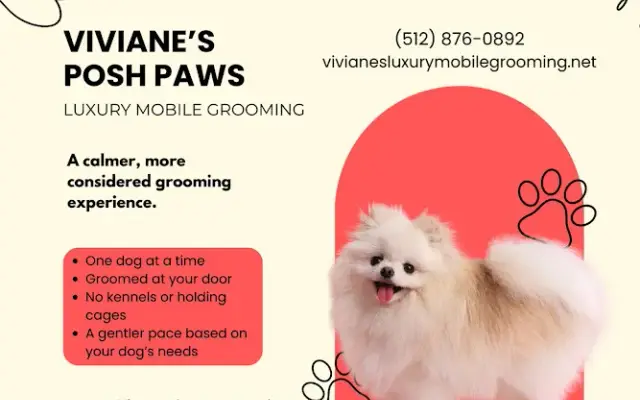 Viviane's Posh Paws Leander Luxury Mobile Grooming in Leander, TX