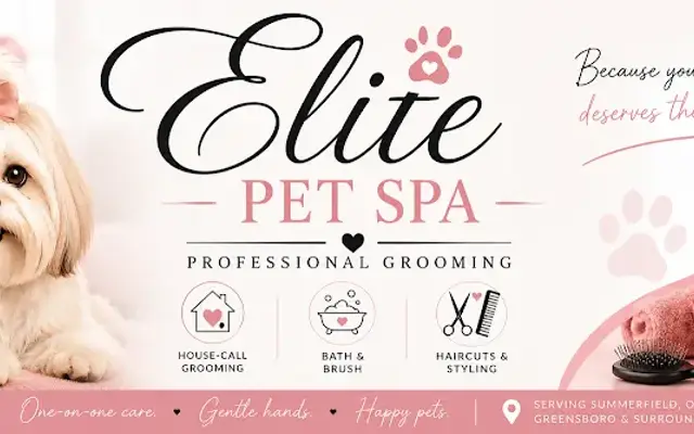 Elite Pet Spa In-Home Grooming in Greensboro, NC