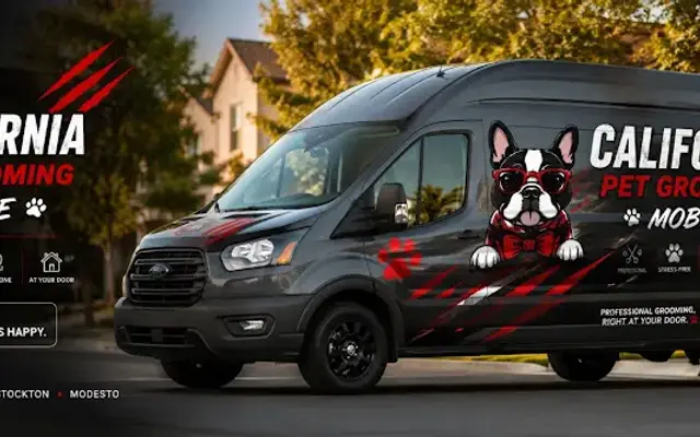 california pet grooming mobile in Manteca, CA