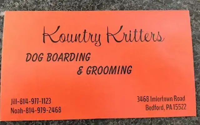 Kountry Kritters Boarding & Grooming in Bedford, PA