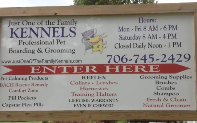 Just One of the Family Pet Boarding & Grooming in Blairsville, GA