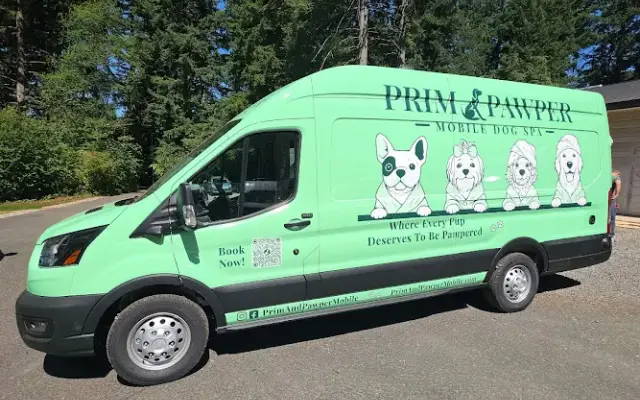 Prim & Pawper Mobile Dog Spa in Hyde Park, UT