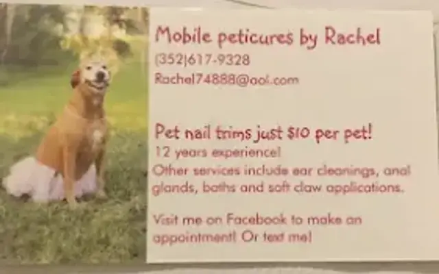 Mobile Peticures by Rachel in Clermont, FL