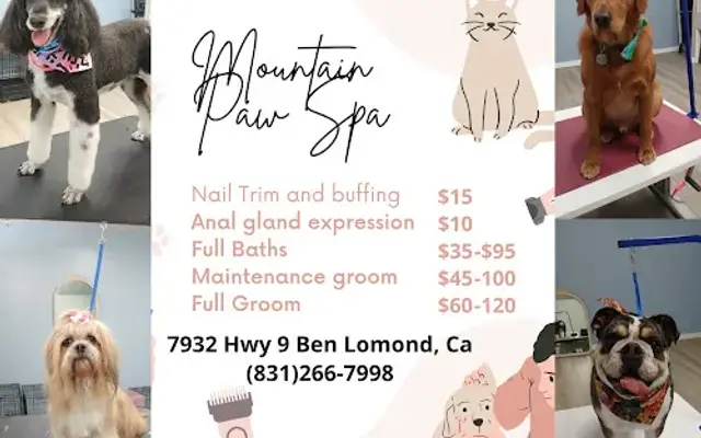 Mountain Paw Spa in Ben Lomond, CA