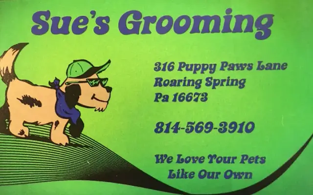 Sue’s Grooming in Roaring Spring, PA