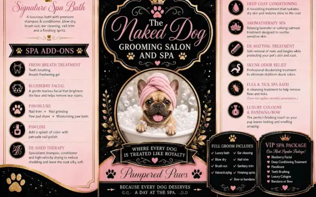 The Naked Grooming Salon & Spa in High Ridge, MO