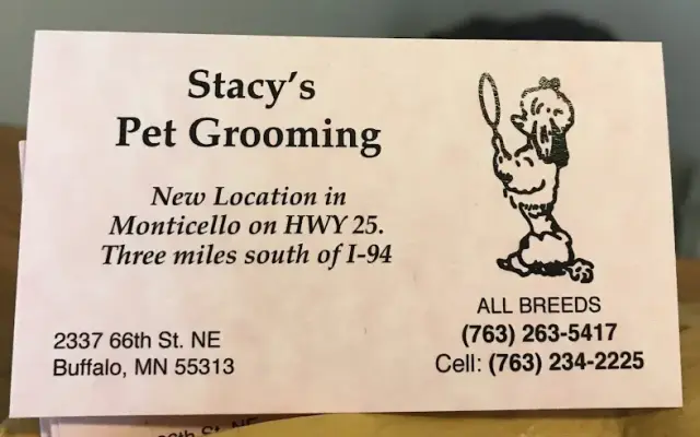 Stacy's Pet Grooming in Buffalo, MN