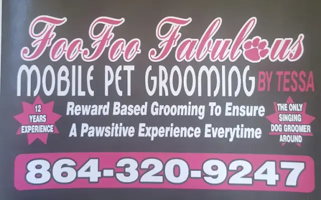 Foo Foo Fabulous Mobile Pet Grooming in Travelers Rest, SC
