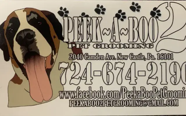Peek-A-Boo 2 Pet Grooming in New Castle, PA