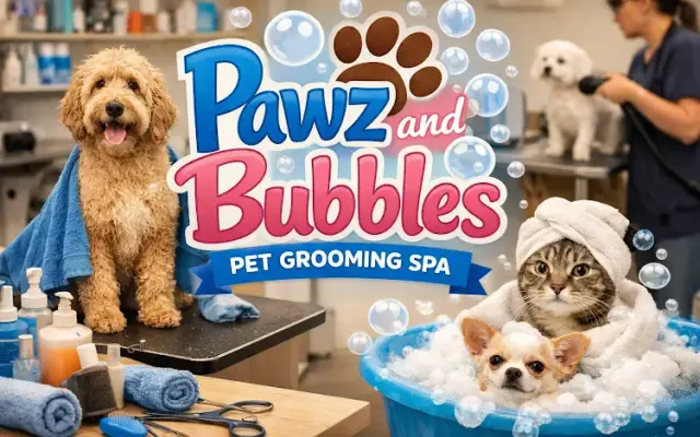 Pawz and bubbles in Homestead, FL