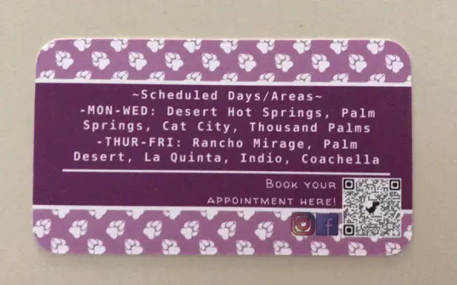 Ashley's House-Call Dog Grooming in Palm Desert, CA