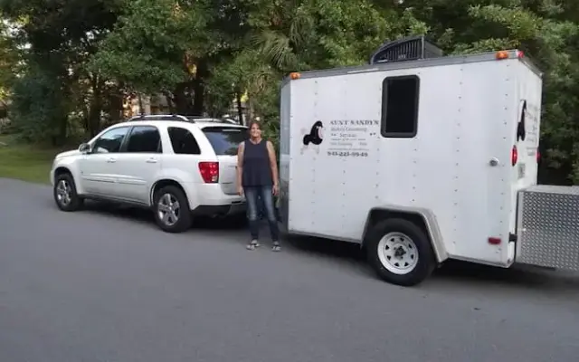Aunt Sandy's Mobile Groomin room in North Port, FL