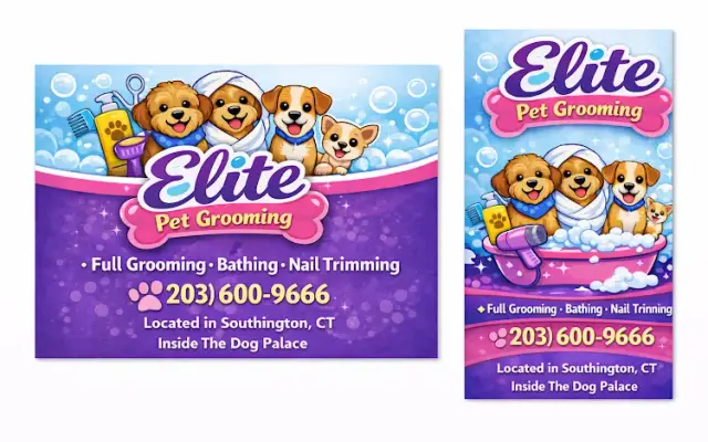 Elite pet groming in Southington, CT