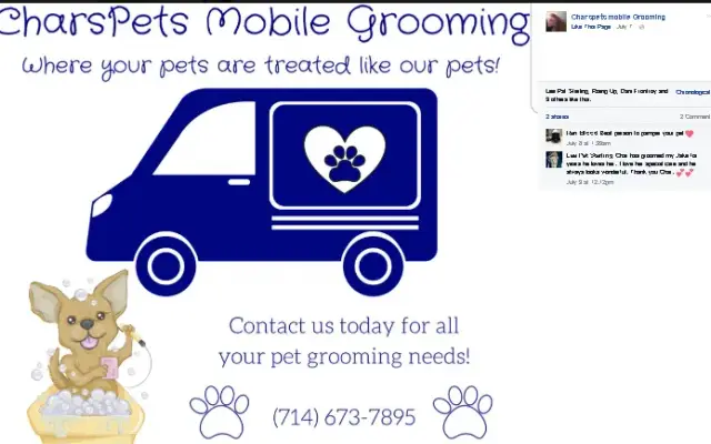 Charspets Mobile Grooming in Irvine, CA