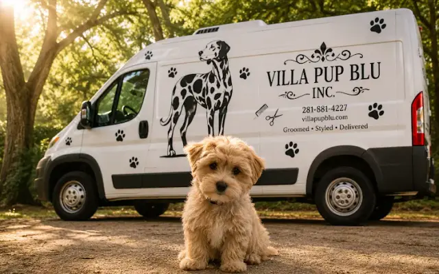 Villa pup blu in Kingwood, TX